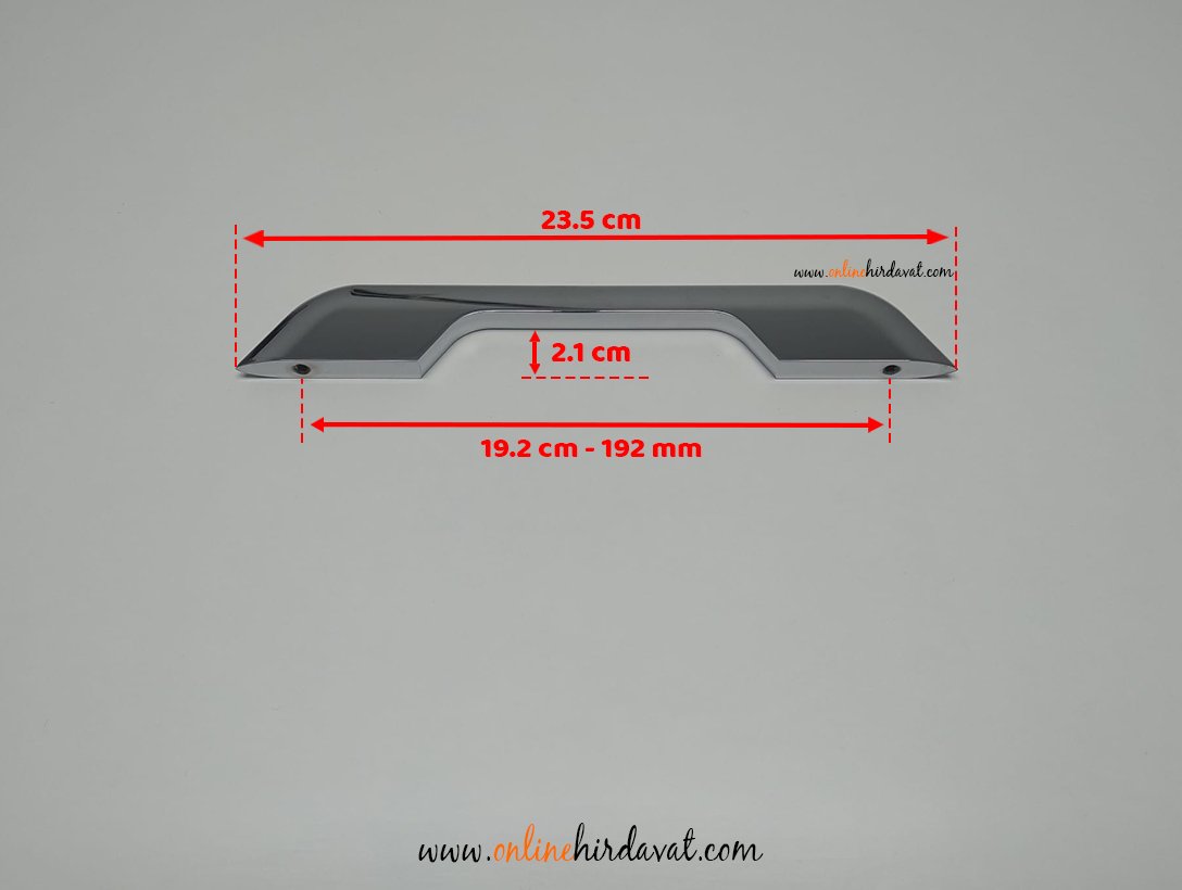 System 8842 CR Krom Mobilya Kulp 192 mm 